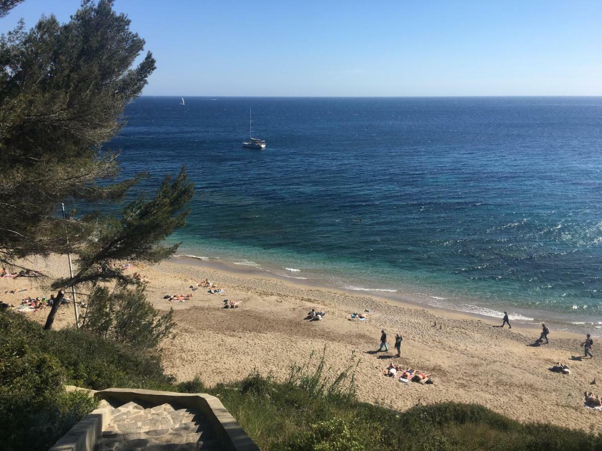 **** Beau T2 De 40 M2, Jardin De 70M2, Au Calme, A 50 Metres De La Plage Le Pradet Exterior photo