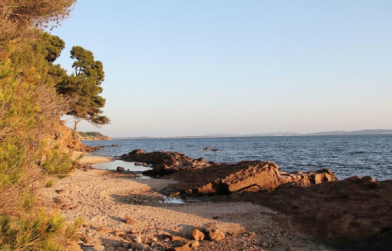 **** Beau T2 De 40 M2, Jardin De 70M2, Au Calme, A 50 Metres De La Plage Le Pradet Exterior photo